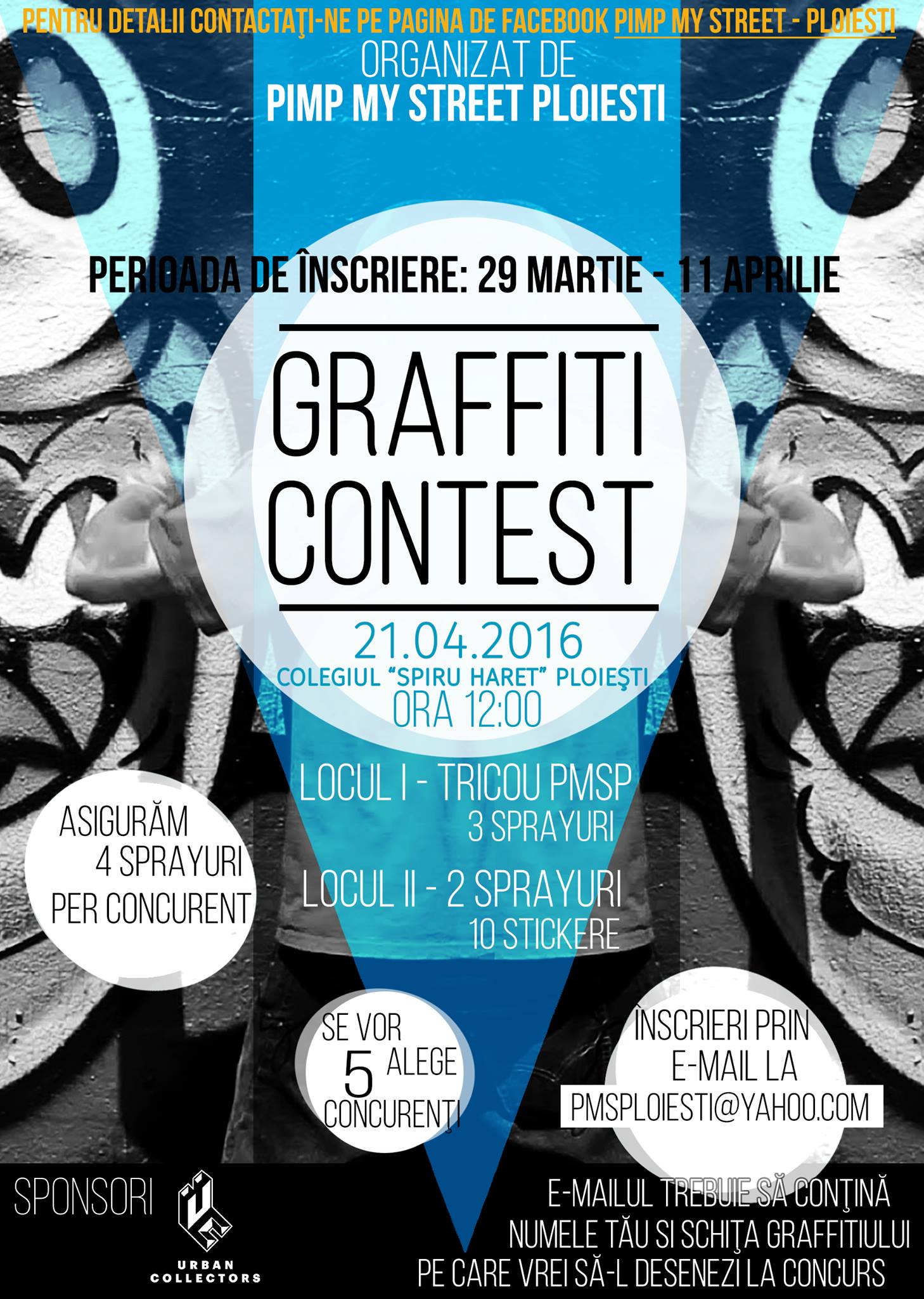 ploiesti graffiti concurs spiru haret
