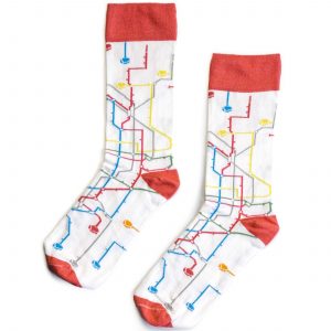 Sosete MTN METRO white
