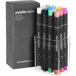 Stylefile Marker 12 pcs Multi 25