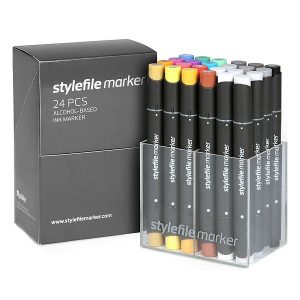 Stylefile Marker 24 pcs set Main A